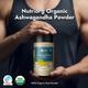 Nutriorg Organic Ashwagandha Powder 150 g - Ashwagandha