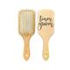 Allure Personalised Paddle Hair Brush Team Groom Print 1's - Hair Brushes