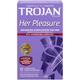 Trojan Her Pleasure With Spermicidal Lubricant Condoms 12's - Plain/Flavoured Condoms