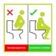 Peebuddy Waterproof Toilet Seat Cover 5's - Intimate Care