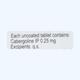 CB Lin 0.25mg Tablet 2'S - Parkinsonism-Apd