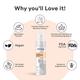 Protouch Callus Remover Spray, Potent Formula to Remove the Tough Dead skin and Reveal Soft Heels 100 ml - Foot Scrubs