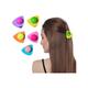 Majestique Stylish Premium Matte Plastic Hair Clutcher, Claw Clip, For Women, Girl Multicolor 5's - Hair Clips/Bands