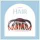 Basicare Claw Clip Large, Shell 11Cm 1's - Hair Clips/Bands