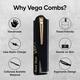 Vega Beard Comb (HMBC - 222F) 22 gm - Hair Combs