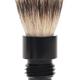 Truefitt and Hill Faux Ebony Super Badger Shave Brush Turnback Travel Essential Grooming Collection For Men 1's - Shaving Brushes