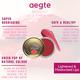 Aegte Organics Lip and Cheek Tint Balm (Rosy Pink) 15 gm - Lip Stains & Tints