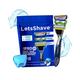 Letsshave Trial Pack For Men With Shave Foam (Razor With 3 Premium Blades)+Shave Foam 1's - Razors & Cartridges