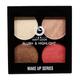 Matt Look Make - Up Series Baked Blush & Highlight Palette, Multicolor - 03 12 gm - Face Palettes