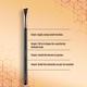 Miss Claire M16 - Angled Brow Brush (Rose Gold) 1's - Eye Brush