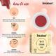 Inatur Lip and Cheek Tint - Rose Berry 4 gm - Lip Stains & Tints