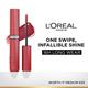 Loreal Paris Infallible Laque Resistance Lacquer-Like Shine, 16H Longwear, 635 Worth It Medium 4 ml - Liquid Lipsticks