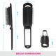 Vega Compact Fold Brush (R1 - FM) 48 gm - Hair Brushes