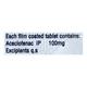 AC 100mg Tablet 10'S - Pain relief-Nsa