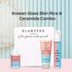 Glamveda Korean Glass Skin Rice & Ceramide 3 Step Daily Skincare Routine 3 Items 1's - Makeup Kits & Sets