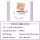 Nails On Board Handmade Press On Gel Nails- Holographic Liliac X Small 50 gm - Nail Care