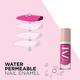Zayn & Myza Breathable Nail Enamel With Raspberry & Almond Oil, Pink Popsicle 6 ml - Nail Polish