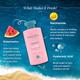 Aqualogica Radiance + Squishy Shower Gel With Watermelon & Niacinamide 250 ml - Shower Gels & Body Wash