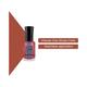 Jaquline USA One Stroke Premium Nail Enamel Foxy J52 8 ml - Nail Polish