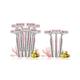 LetsShave Evior 3 Plus Disposable Razor - Women (Pack of 12) - Hair Removal Accessories