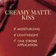 mCaffeine Shades Creamy Matte Kiss Bullet Lipstick - Moisturizing, Lightweight - Maroon Mimosa 3.5 gm - Lipsticks