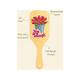 Allure Personalised Paddle Hair Brush Bouquet Print 1's - Hair Brushes