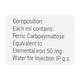 RARICAP FCM Injection 10ml - Iron Supplement/Anaemia-Vma