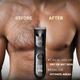 Zlade Ballistic Pro Full-Body Manscaping Trimmer with Ceramic Blades Waterproof 430 gm - Trimmers