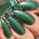 Bella Voste Sand Holo Nail Paints Forest Green - 411 10 ml - Nail Polish