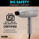 Vega Hair Dryer For Men & Women With Ionic Technology & Cool Shot Button, 1400 Watts, (VHDH-28), Grey 1's - Hair Dryers