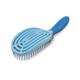 NuWay 4HAIR U.S. Patented Detangler Hair Brush for Men & Women - Blue - Detangling C Brush 1s 1's - Hair Brushes