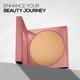 Renee Pro Power Puff Compact Powder- 030 Encourage 9 gm - Compact Powder