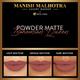 Manish Malhotra Beauty MyGlamm Powder Matte Lipstick Bohemian Queen 4 gm - Lipsticks