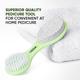Vega 3 In 1 Pedicure Tool- Foot Scrubber, Pumice Stone And Black Emery For Home Foot Care, (Pd-20) - Manicure & Pedicure Kits