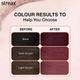 Streax Gel Hair Colour for women, Burgundy 3.16, No ammonia hair color, 100% grey coverage 150 ml - Crème