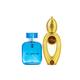 Ajmal Blu Dreams EDP Citurs Fruity Perfume And Wisal Dhahab EDP Fruity Floral Perfume 150 ml - Men Perfumes (Edt/Edp)