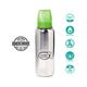 Buddsbuddy RIO Stainless Steel Regular Neck Feeding Bottle - Green 300 ml - Feeding & Nursing