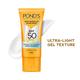 POND’s Sun Miracle SPF 50 PA+++ Ultra Light Gel Sunscreen - Protect & Hydrate, with Cera-Hyamino 50gm - Face Sunscreen