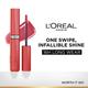 Loreal Paris Infallible Laque Resistance Lacquer-Like Shine, 16H Longwear, 601 Worth It 4 ml - Liquid Lipsticks
