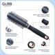 GUBB Round Hair Brush With Pin - Elite Range 140 gm - Hair Brushes