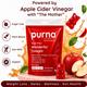 Purna Gummies Sugar Free Apple Cider Vinegar for Adults and Kids Better Digestion and Clear Skin 30's - Apple Cider Vinegar - Acv