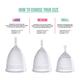 Sirona Premium Reusable Menstrual Cup -Small - Menstrual Cups
