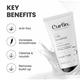 Curlin Professional Nourishing Curly Hair Shampoo for Dry, Frizzy, Wavy and Curly Hair, Sulphate and Paraben Free 50 gm - Shampoos