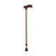 Paxmax Height Adjustable Wooden Coating Walking Stick - Walker & Walking Stick
