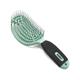 NuWay 4HAIR U.S. Patented Detangler Hair Brush for Men & Women - Mint Green - Detangling DoubleC 1s 1's - Hair Brushes