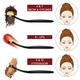 Bronson Professional Supreme Makeup brush (Pack of 10) 1's - Face Brush