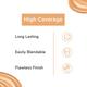 Half N Half Cover Concealer Foundation Natural Longwearing Overtime Base SPF 15, Beige 35 gm - Foundation