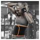 Tynor Abs Support (Neoprene) (UN) - Black & Orange - Back/Abdomen Supports