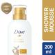 Dove Creamy Shower And Mousse with Argan Oil, 200ml - Shower Gels & Body Wash