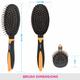 Vega Cushion Brush (E20 - CB) 138 gm - Hair Brushes